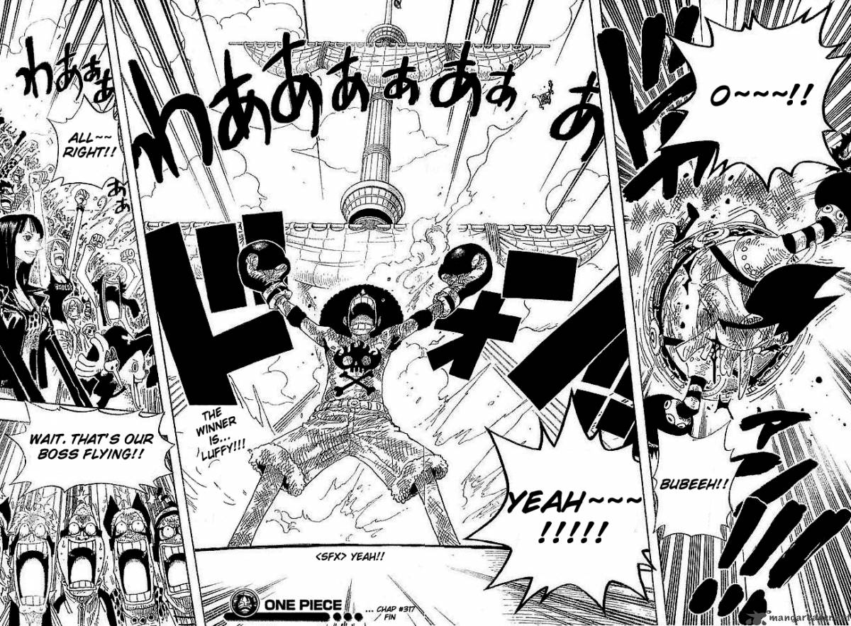 One Piece Chapter 317 — page 19