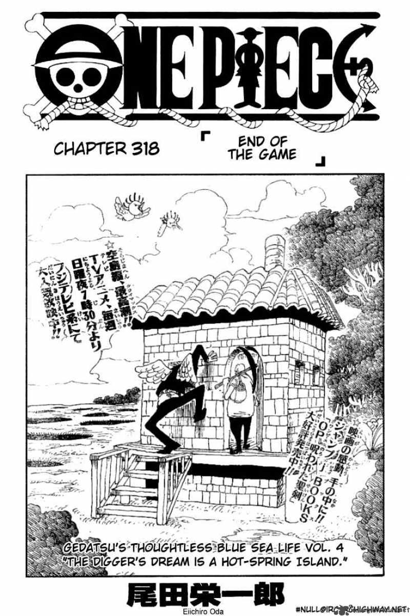 One Piece Chapter 318 — page 1