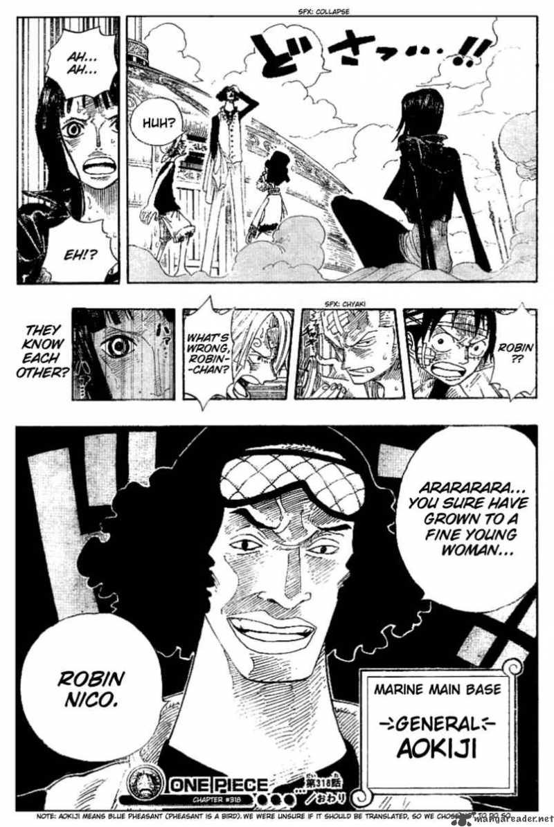 One Piece Chapter 318 — page 19