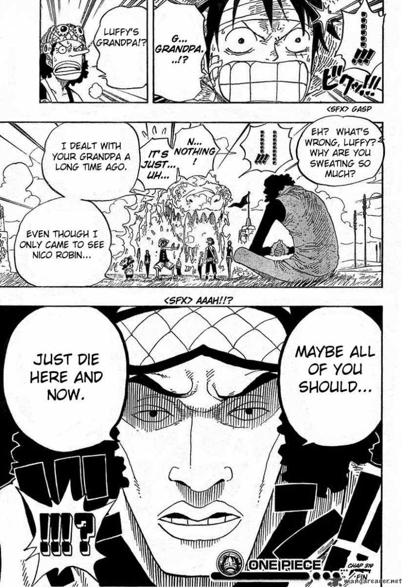 One Piece Chapter 319 — page 18