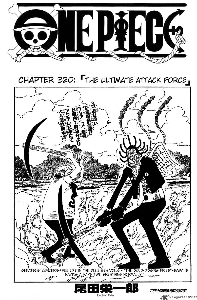 One Piece Chapter 320 — page 1