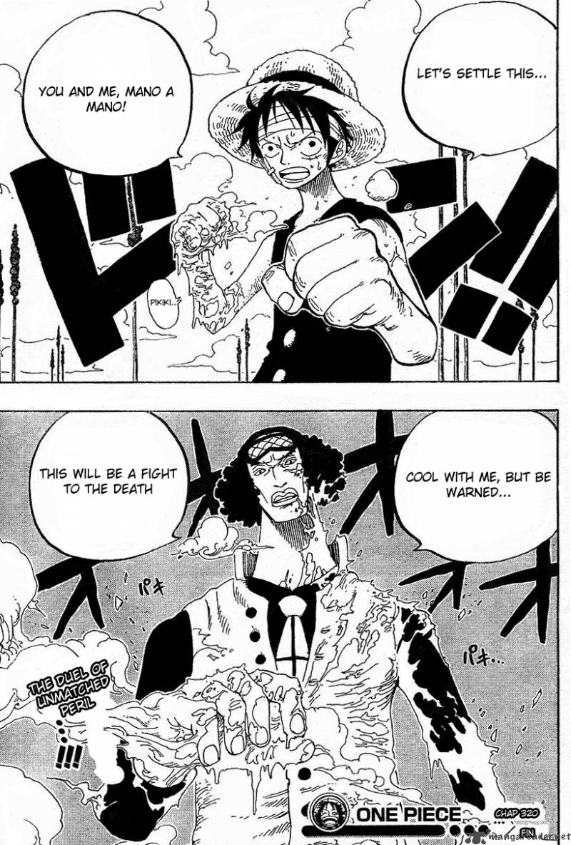 One Piece Chapter 320 — page 19