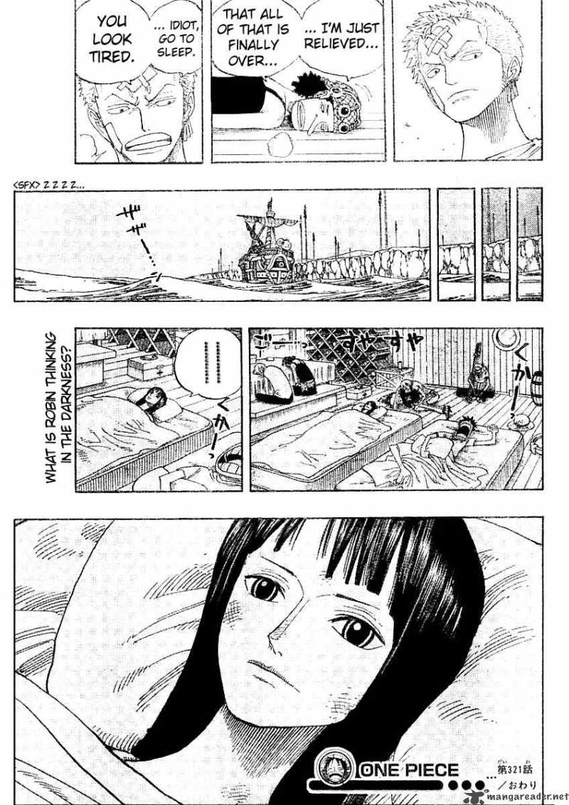 One Piece Chapter 321 — page 18