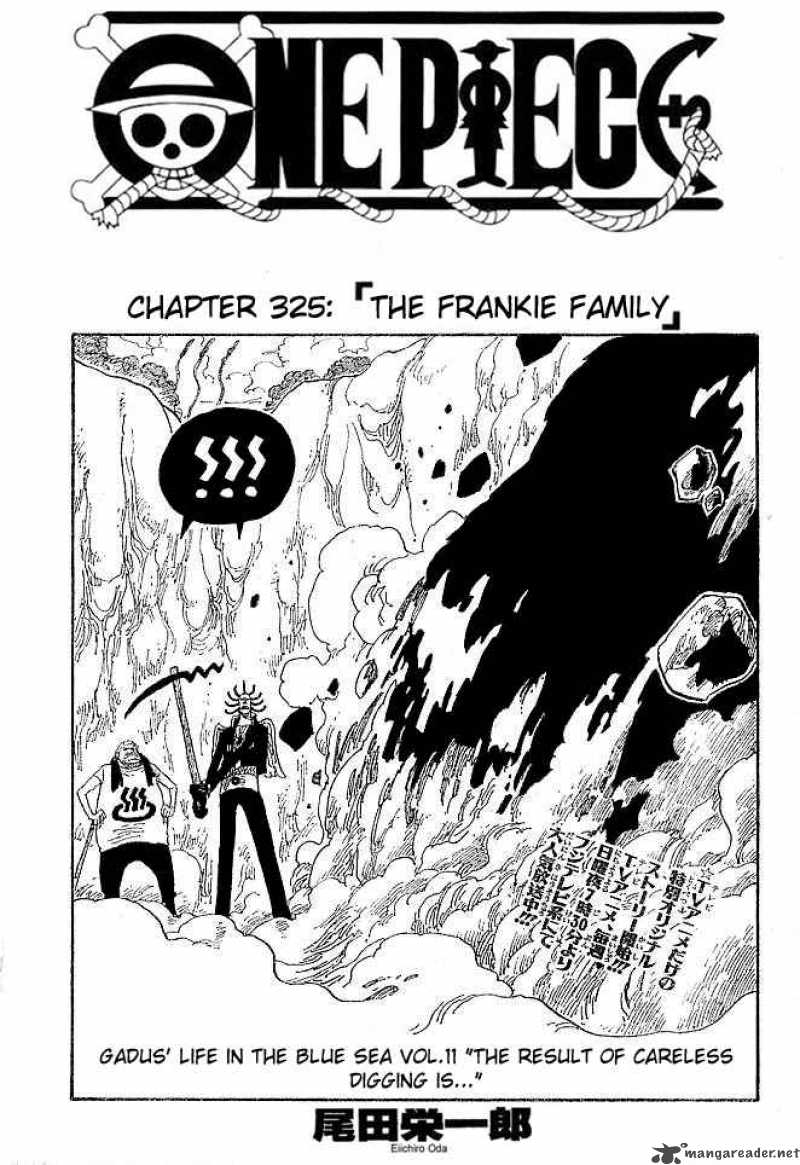 One Piece Chapter 325 — page 1