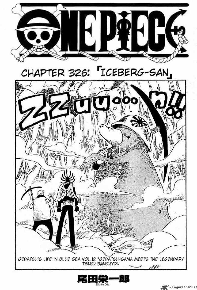 One Piece Chapter 326 — page 1