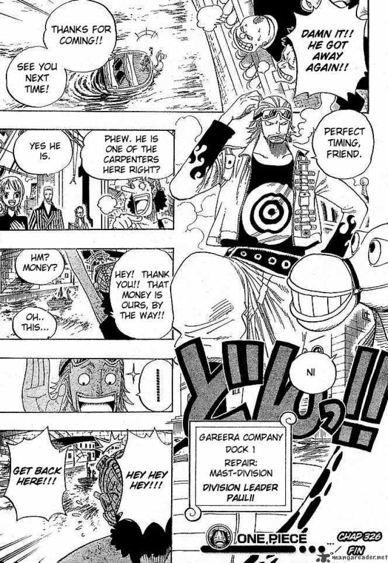 One Piece Chapter 326 — page 17