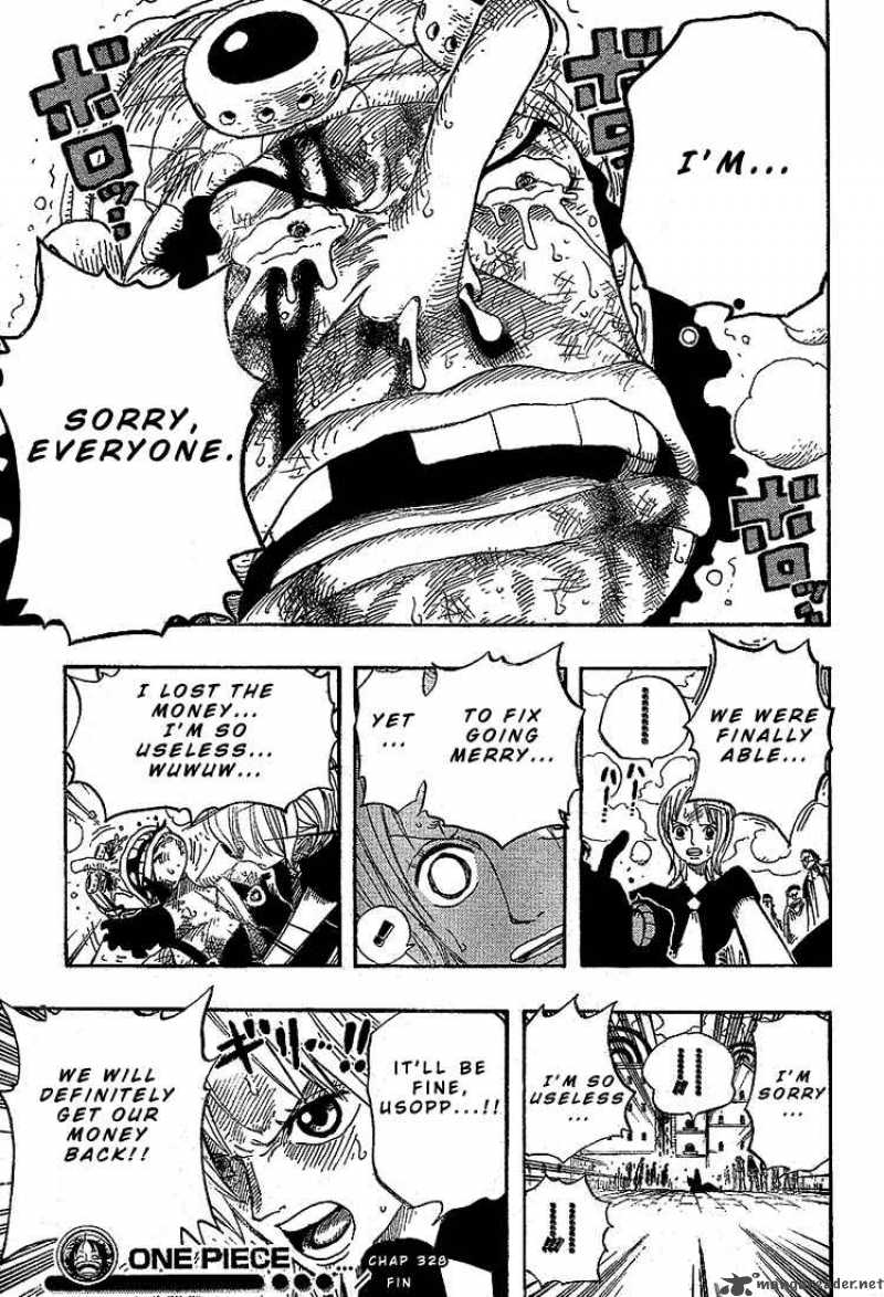One Piece Chapter 328 — page 19