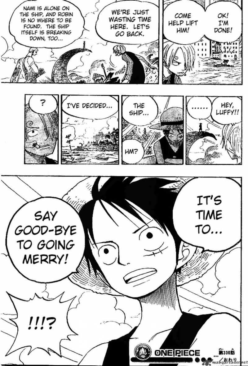 One Piece Chapter 330 — page 17