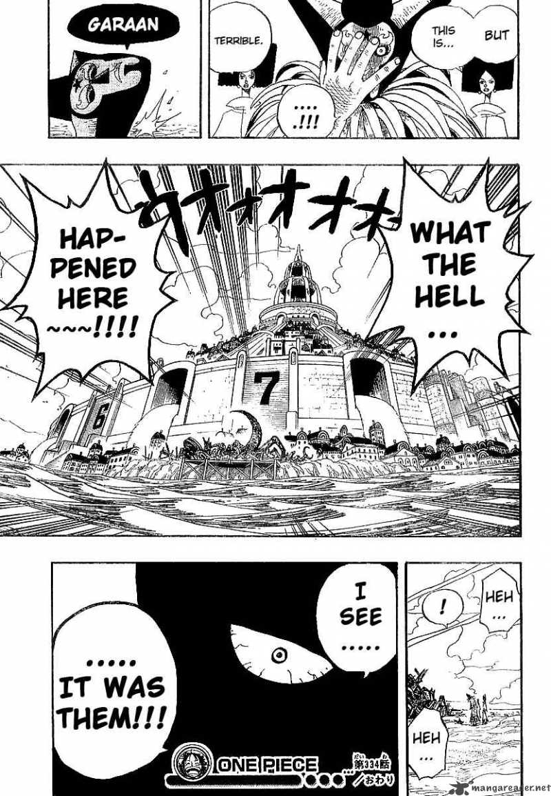 One Piece Chapter 334 — page 18