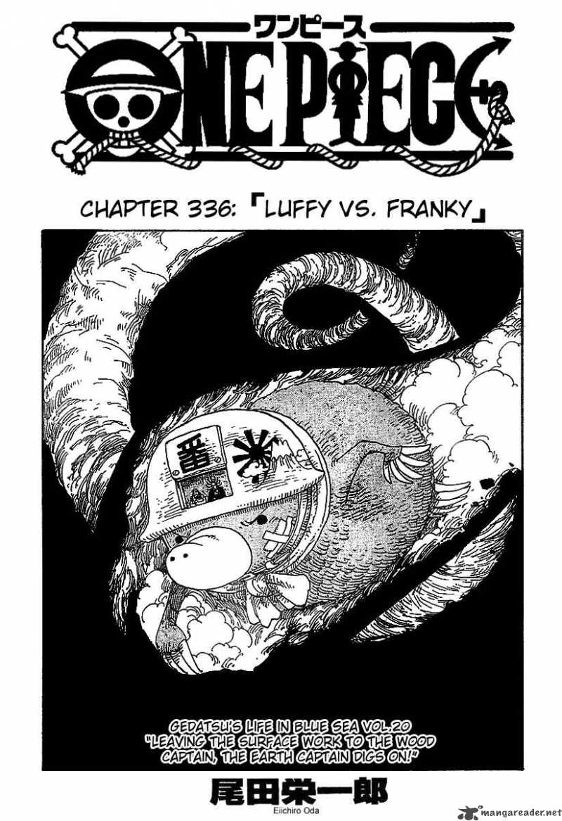 One Piece Chapter 336 — page 1