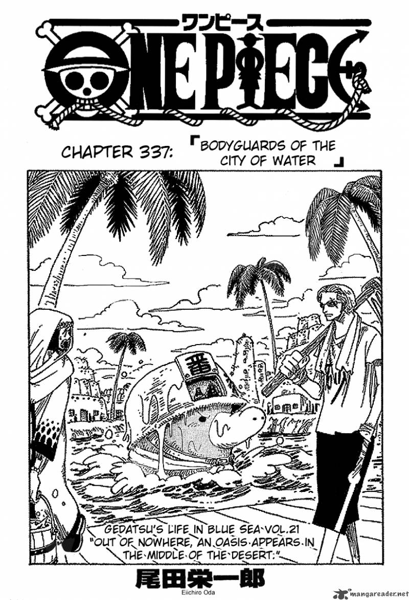 One Piece Chapter 337 — page 1