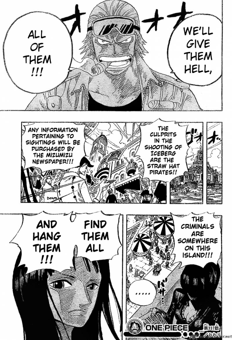 One Piece Chapter 337 — page 19
