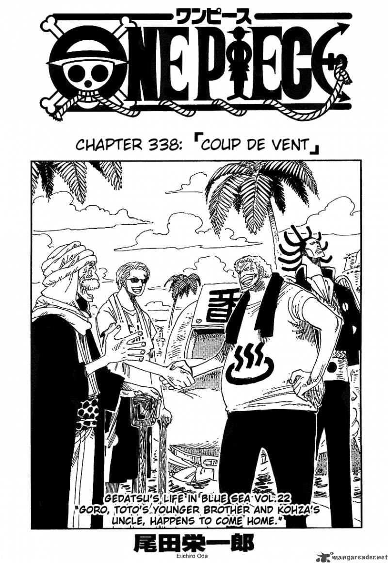 One Piece Chapter 338 — page 1