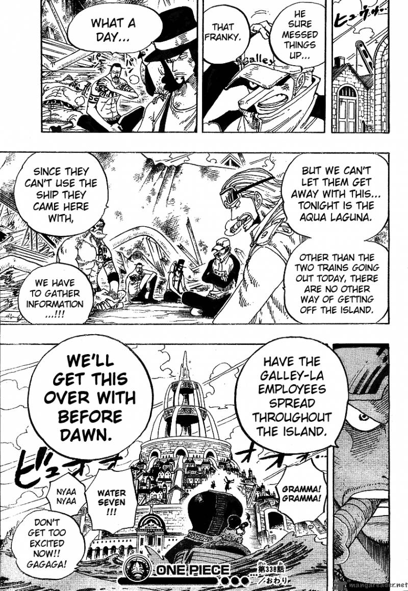 One Piece Chapter 338 — page 18