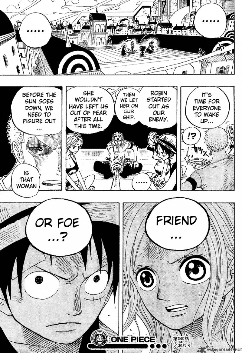 One Piece Chapter 340 — page 19