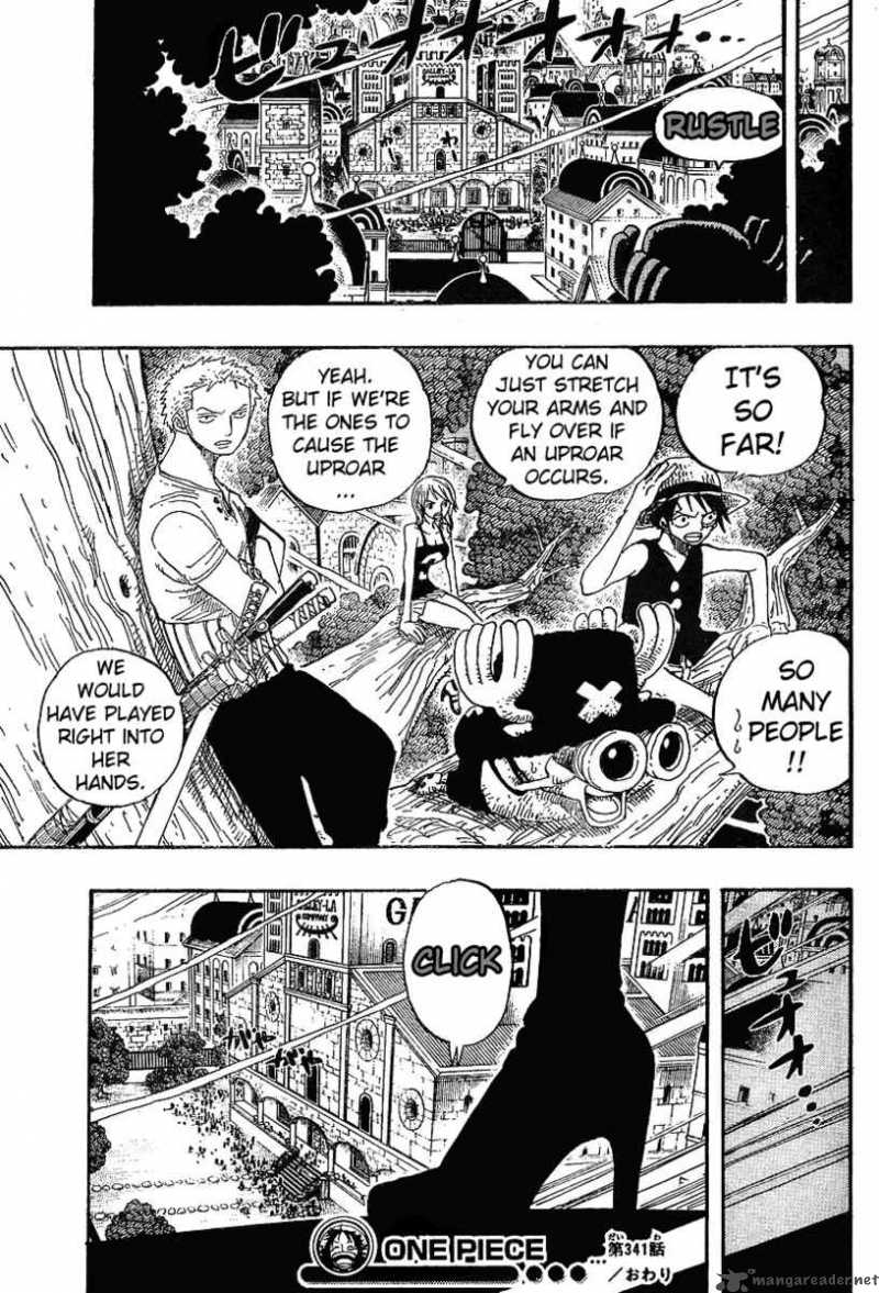 One Piece Chapter 341 — page 19