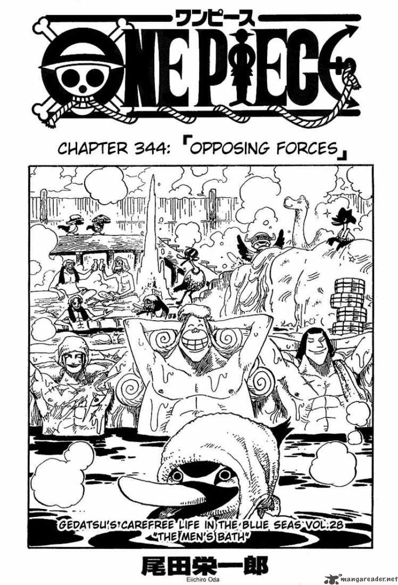One Piece Chapter 344 — page 1