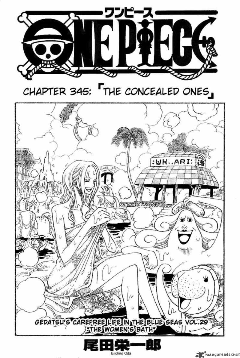 One Piece Chapter 345 — page 1