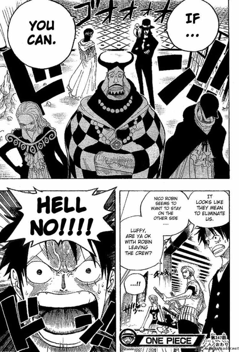 One Piece Chapter 347 — page 18