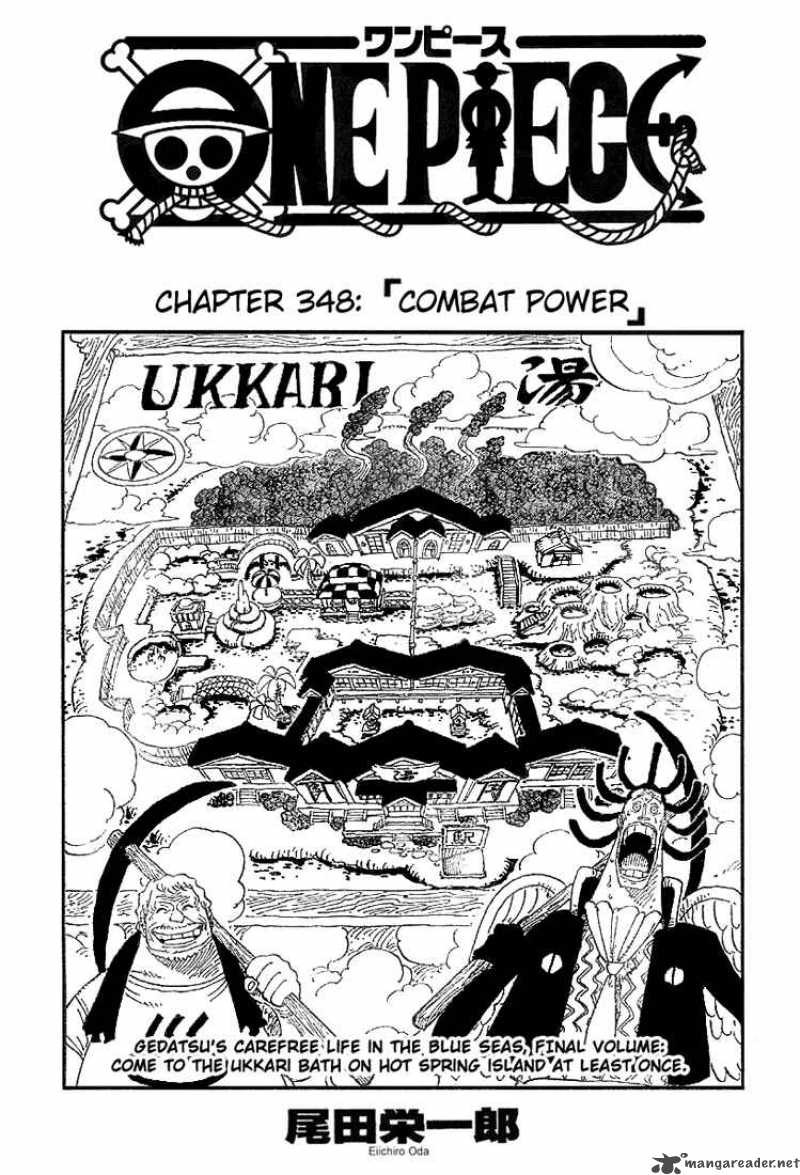 One Piece Chapter 348 — page 1