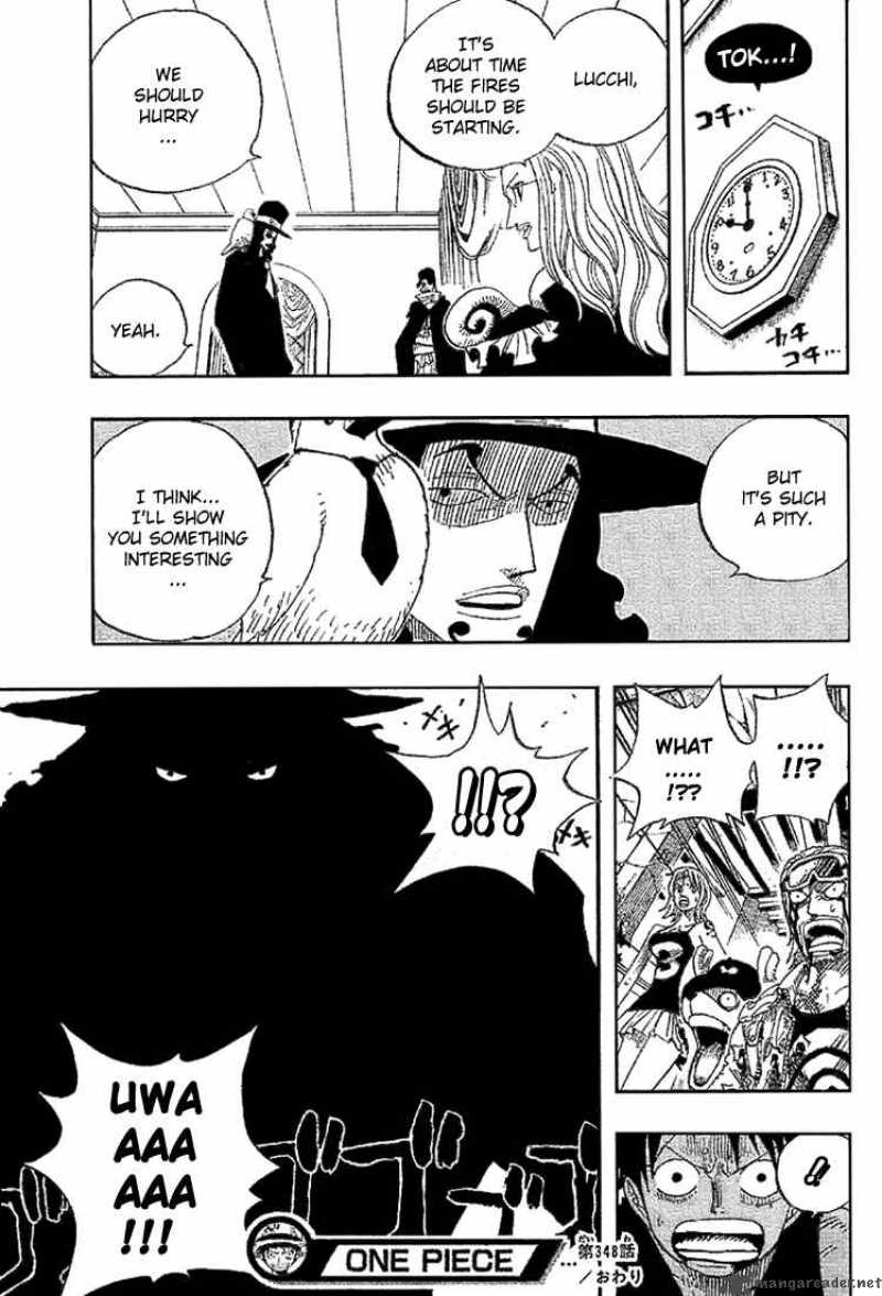 One Piece Chapter 348 — page 19