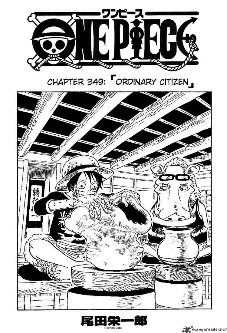 One Piece Chapter 349 — page 1