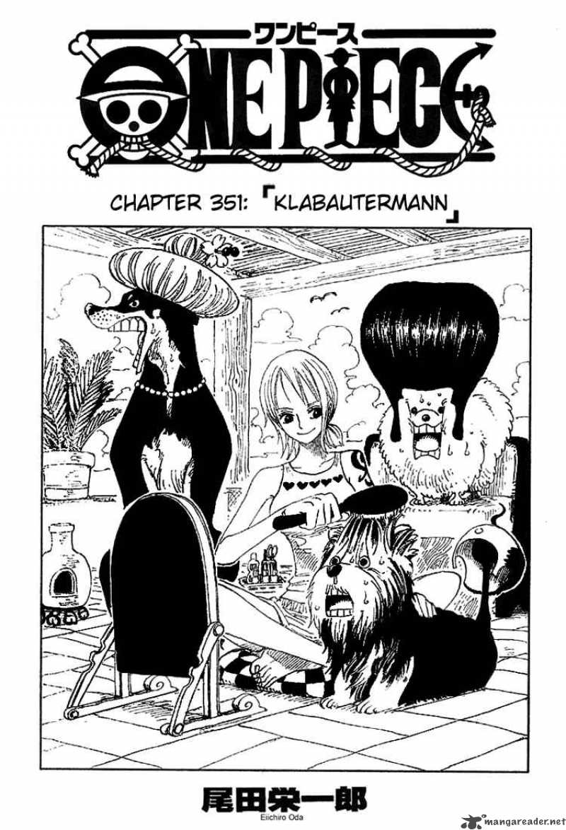 One Piece Chapter 351 — page 1