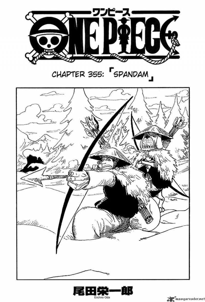 One Piece Chapter 355 — page 1