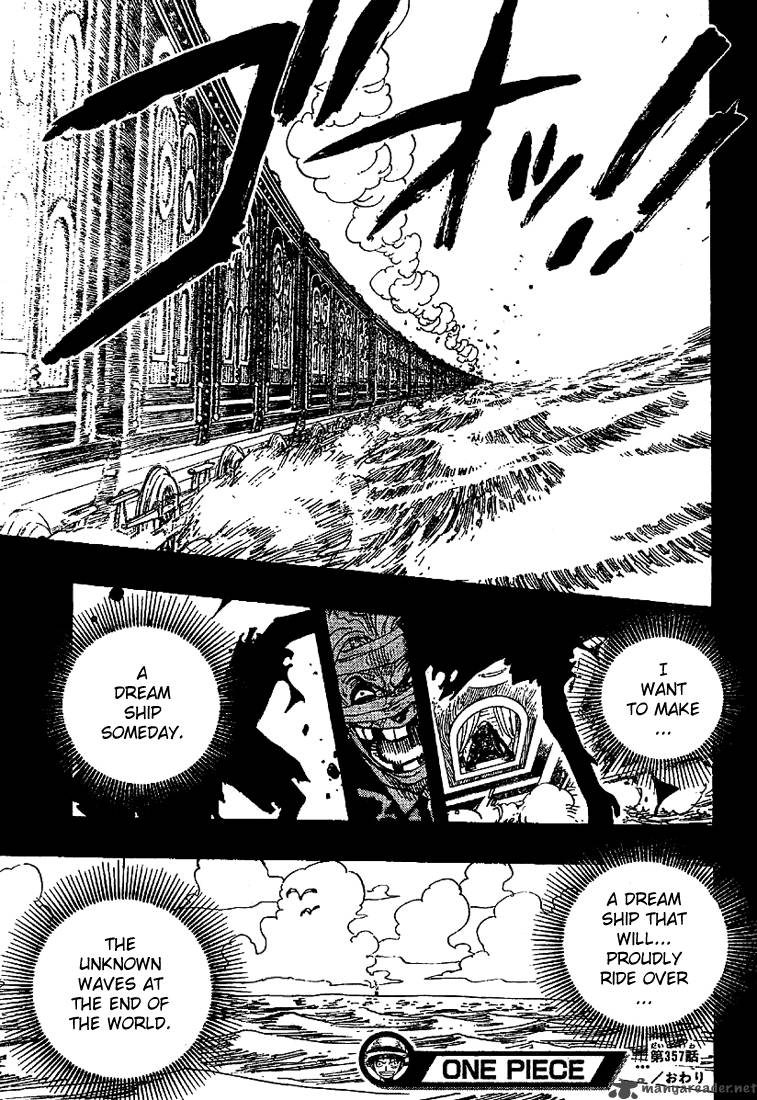 One Piece Chapter 357 — page 21