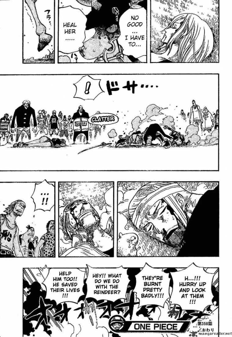 One Piece Chapter 358 — page 19