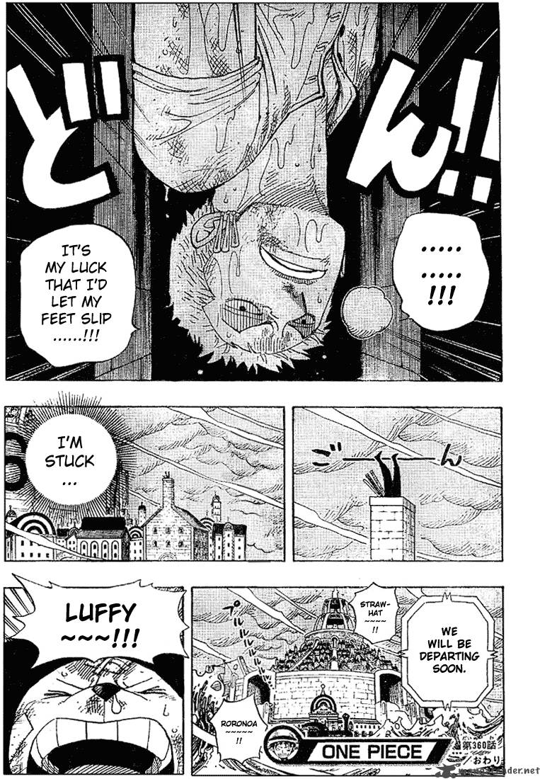 One Piece Chapter 360 — page 19