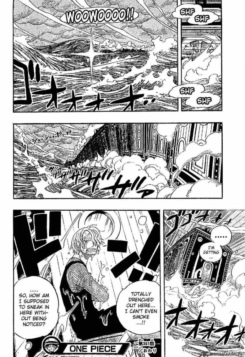One Piece Chapter 361 — page 18