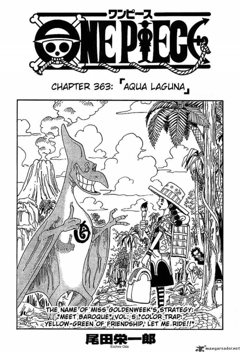 One Piece Chapter 363 — page 1