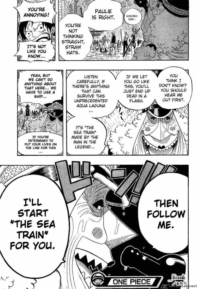 One Piece Chapter 364 — page 17