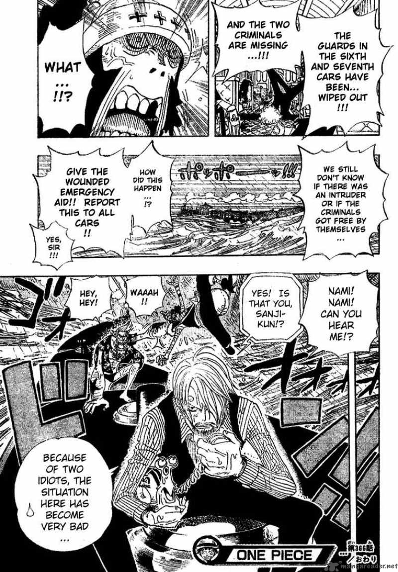 One Piece Chapter 366 — page 17