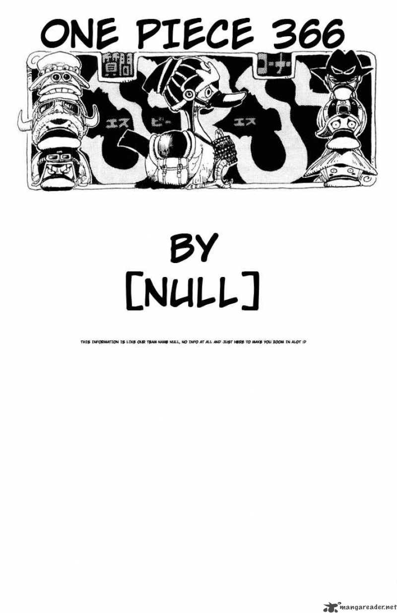 One Piece Chapter 366 — page 18