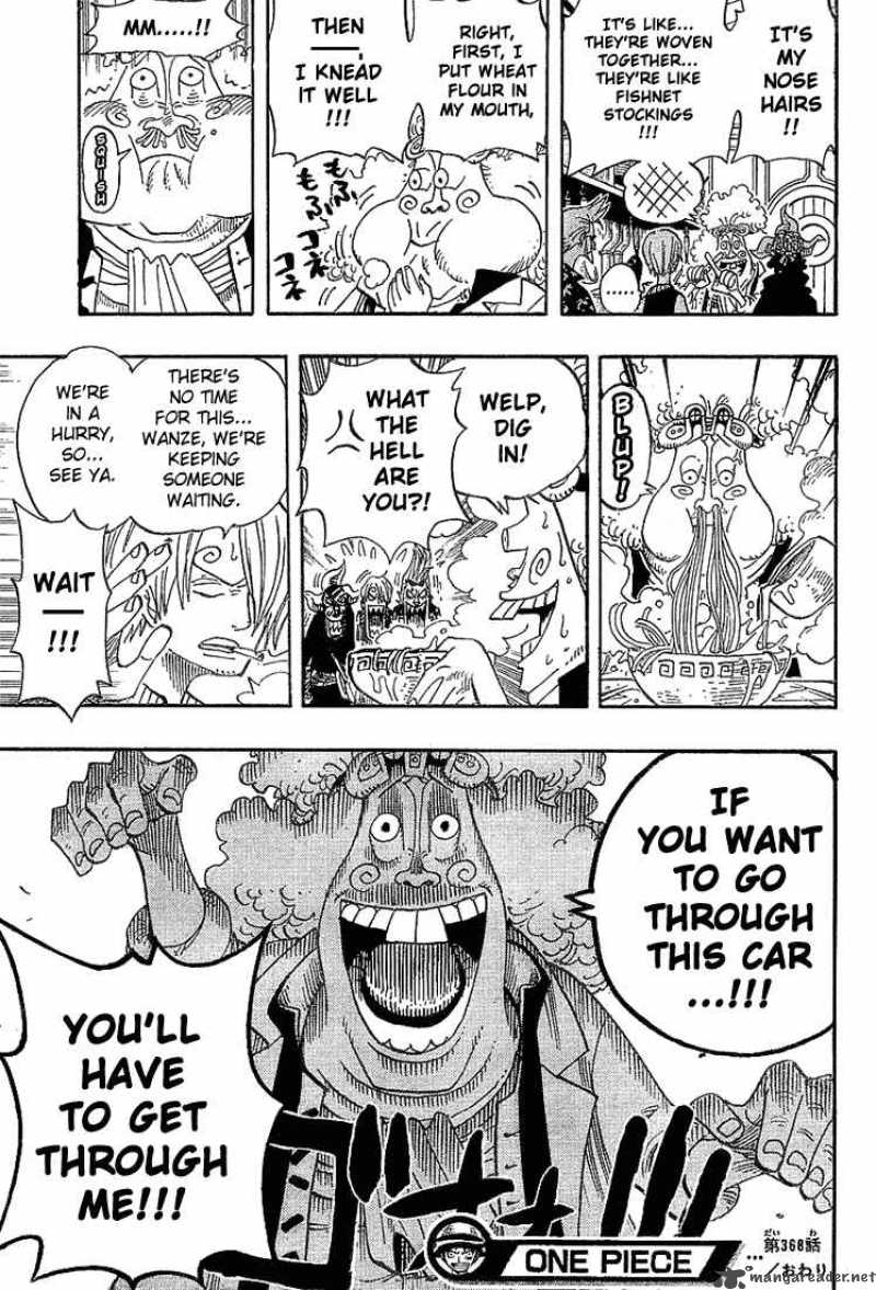 One Piece Chapter 368 — page 20