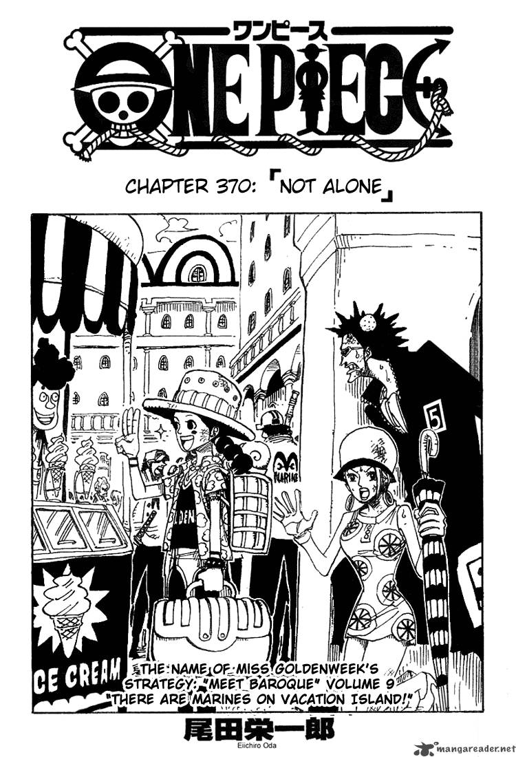 One Piece Chapter 370 — page 1