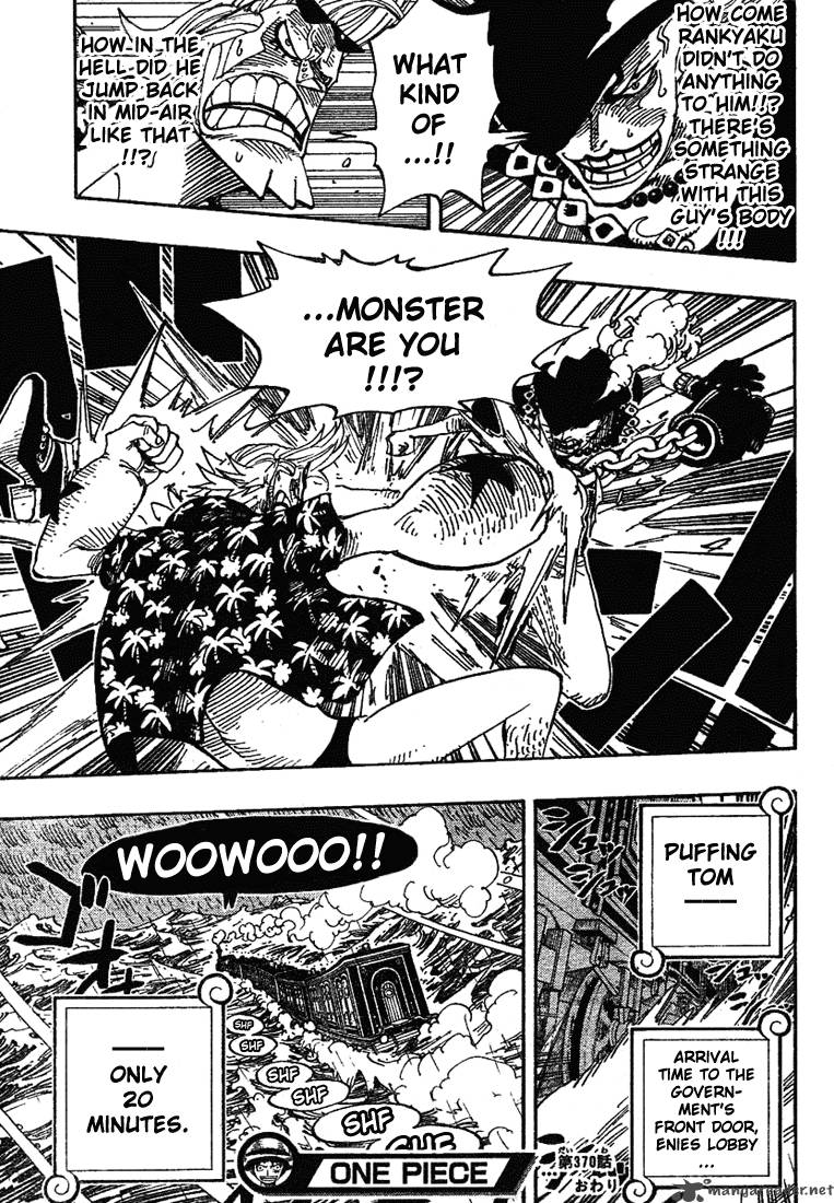 One Piece Chapter 370 — page 19