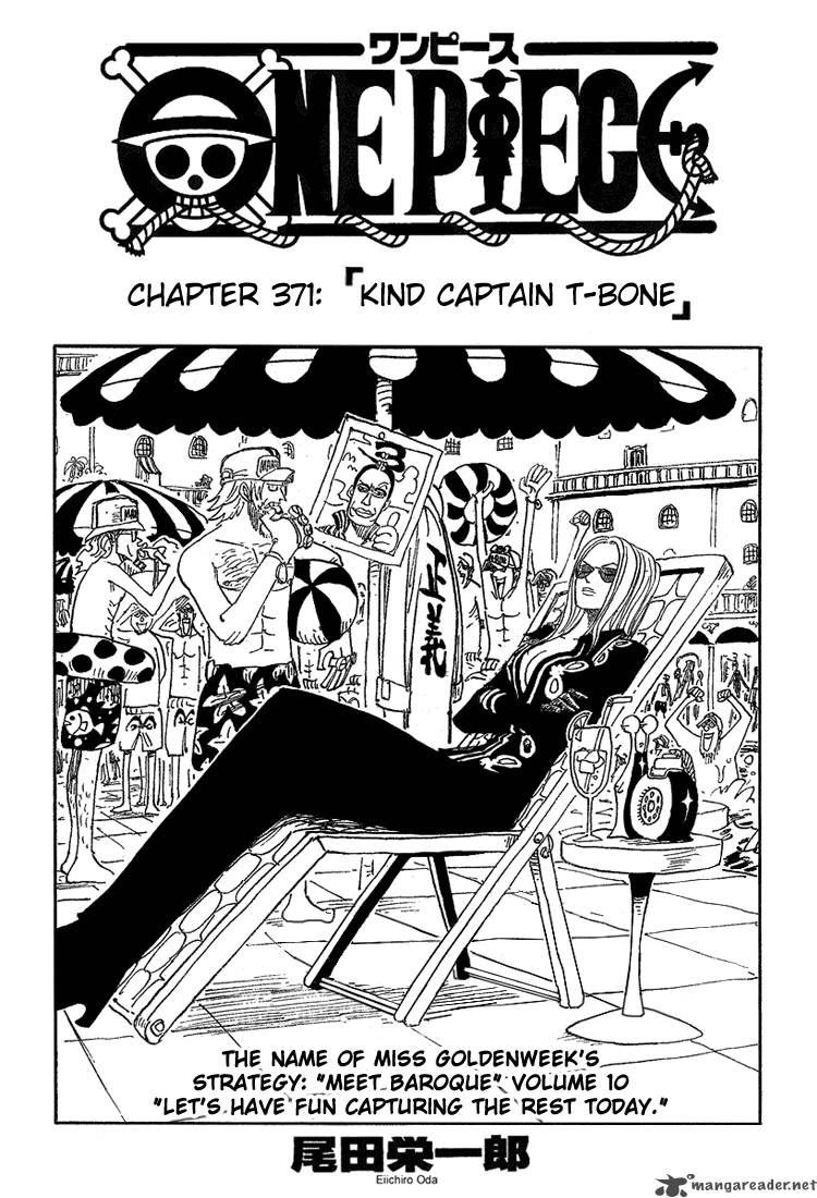 One Piece Chapter 371 — page 1