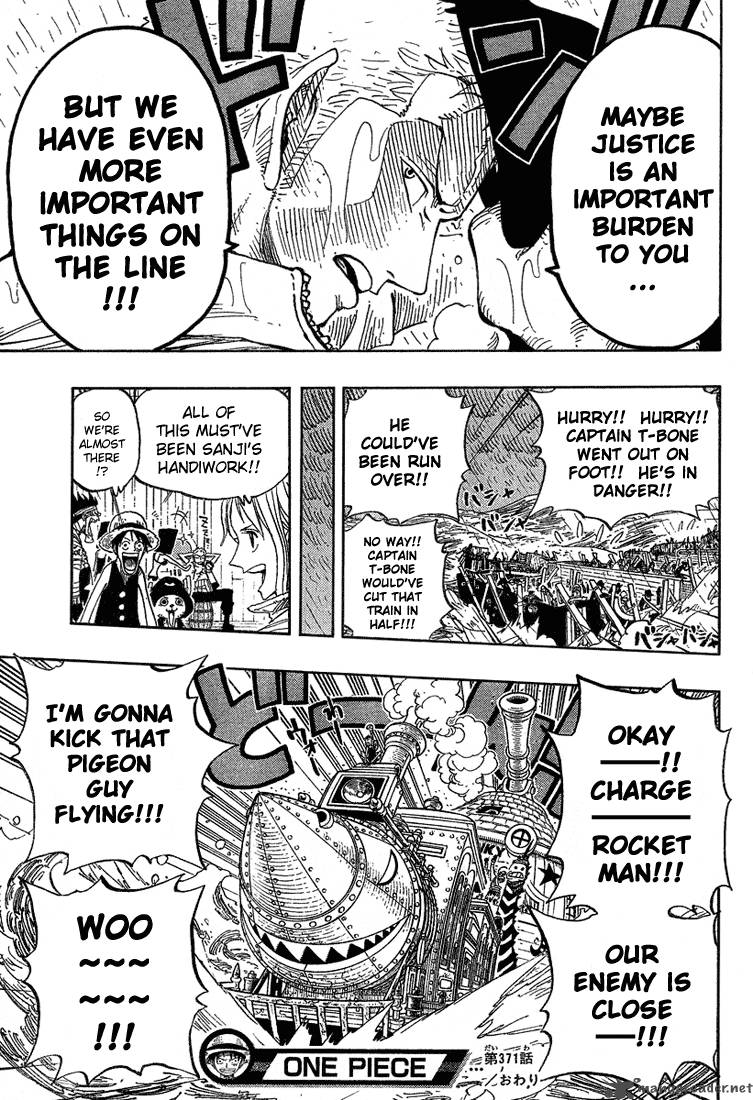 One Piece Chapter 371 — page 17