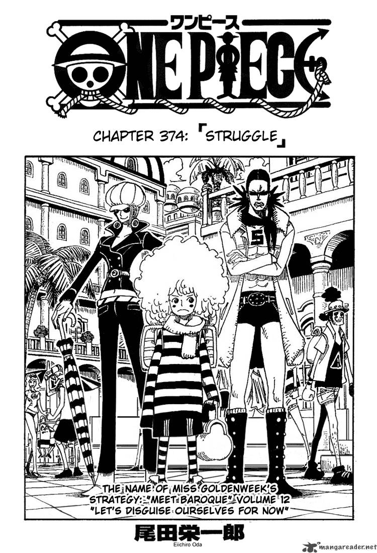 One Piece Chapter 374 — page 1