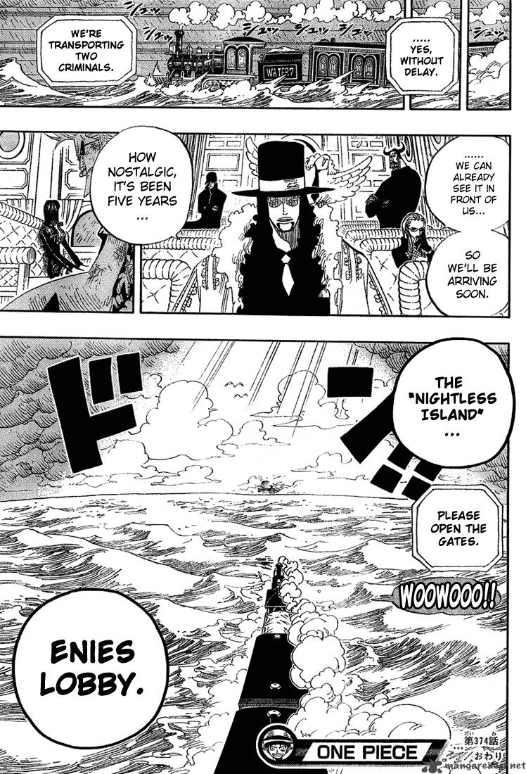 One Piece Chapter 374 — page 19