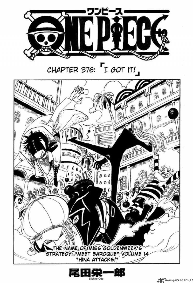 One Piece Chapter 376 — page 1