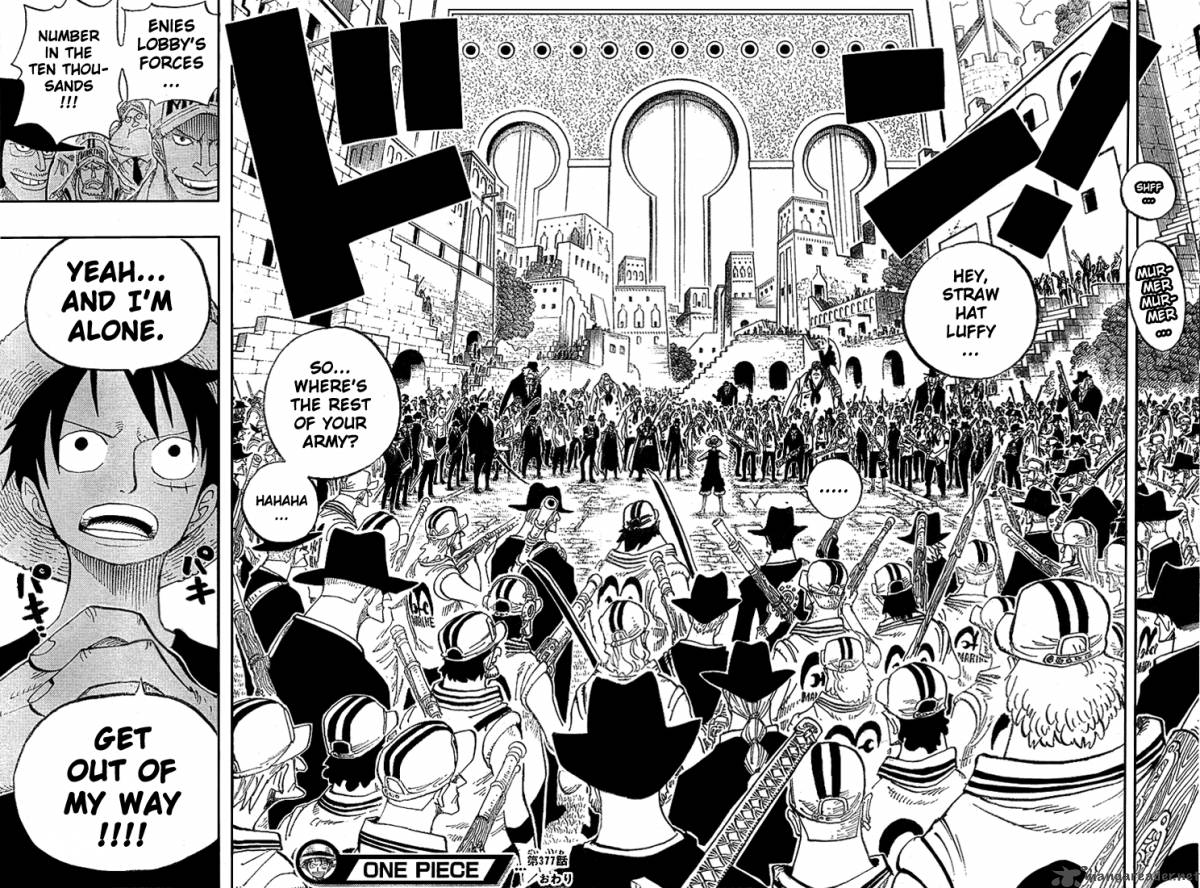 One Piece Chapter 377 — page 16