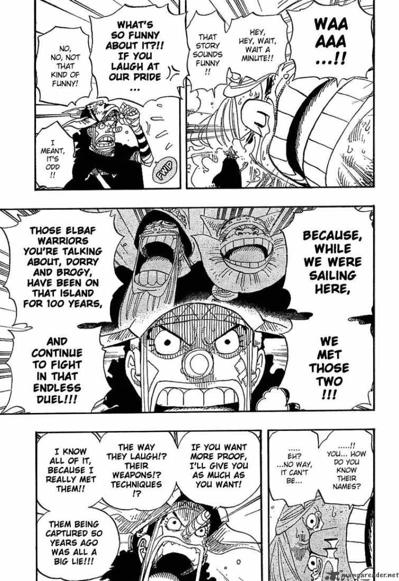 One Piece Chapter 384 — page 7