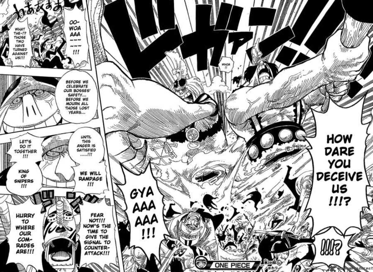 One Piece Chapter 384 — page 18