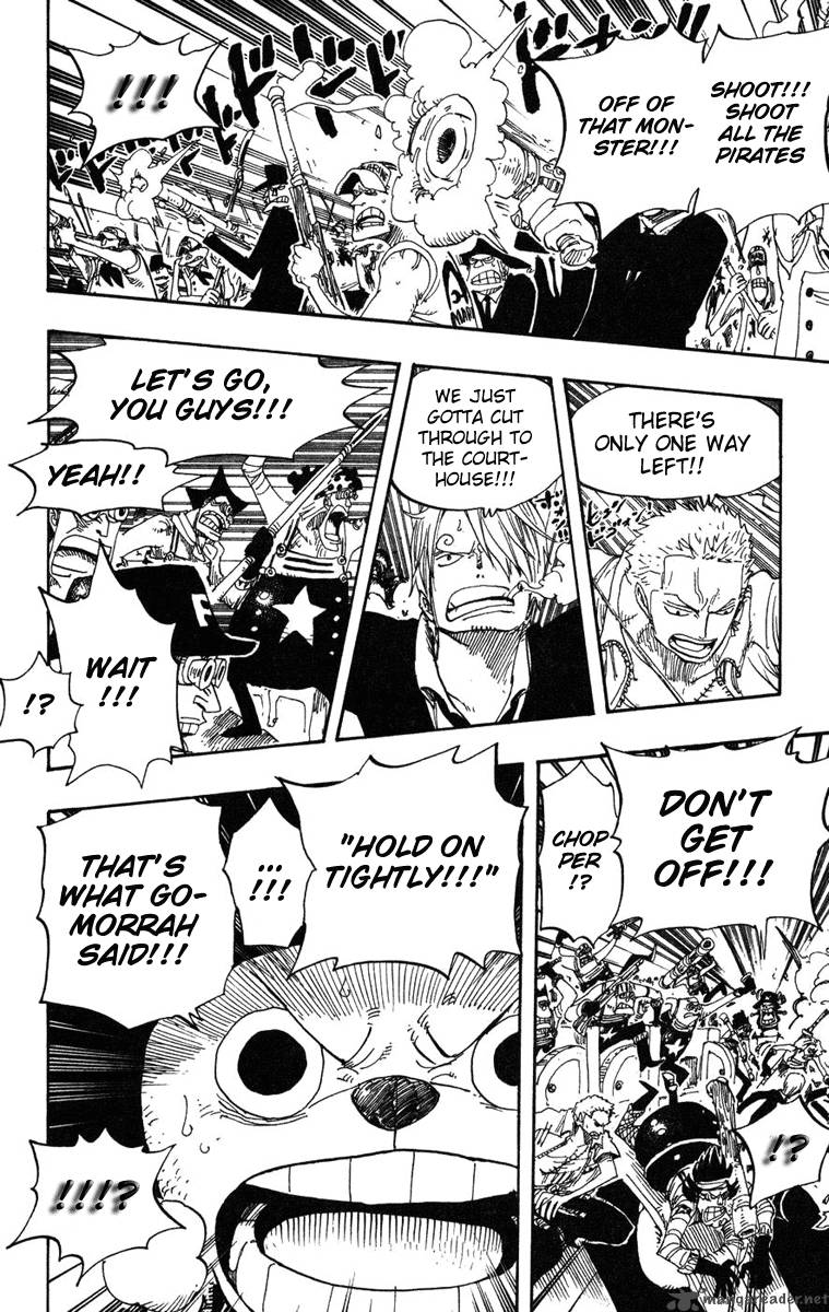 One Piece Chapter 385 — page 14