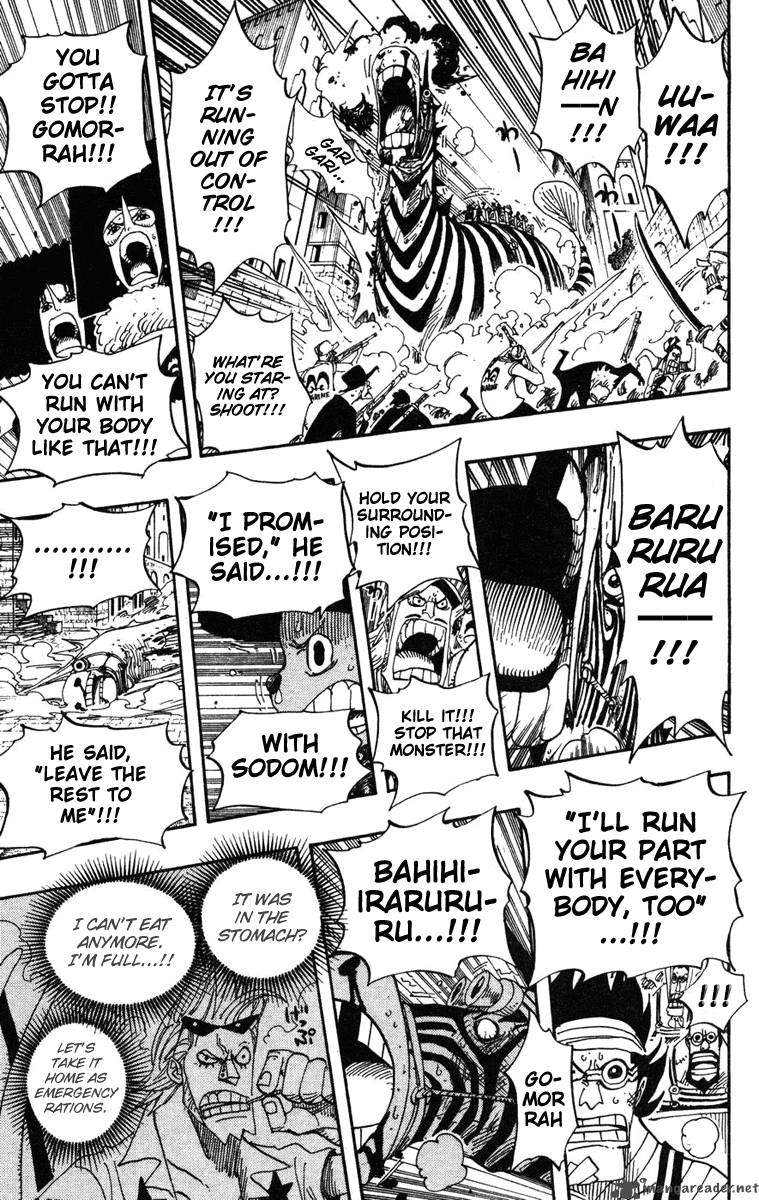 One Piece Chapter 385 — page 17