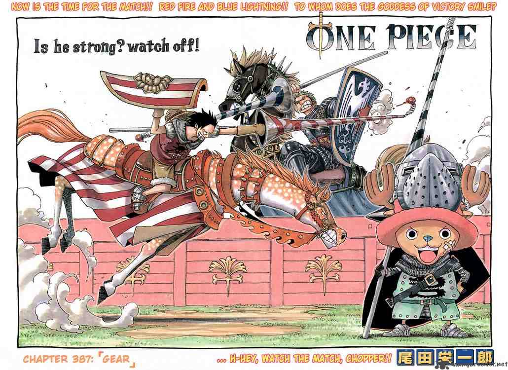 One Piece Chapter 387 — page 1